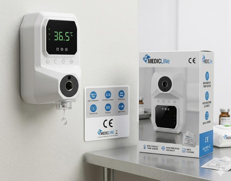 68 X BRAND NEW WALL SCAN THERMOMETERS