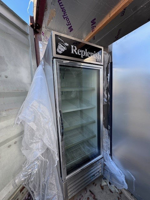 TOP QUALITY SINGLE GLASS FRONTED FRIDGE CATERING EQUIPMENT