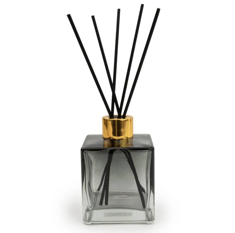 72 X NEW 200ML SQUARE GLASS REED DIFFUSER BERGAMOT OUD
