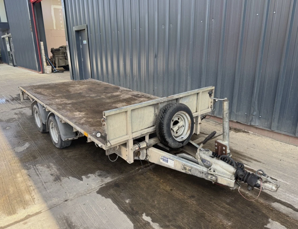 2020 IFOR WILLIAMS LM125GHD 3.5 TONNE FLATBED TRAILER