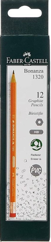 240 X NEW FABER CASTELL GP BONANZA 1329 B 12 PACK