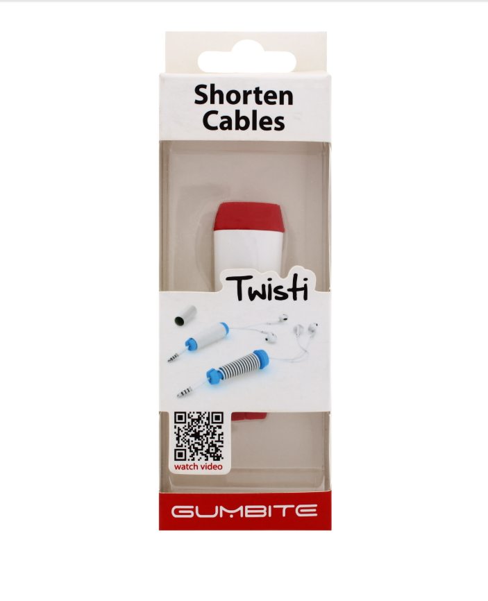 192 X SHORTEN CABLES RED TWISTI