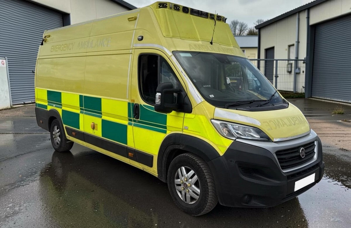 2018 FIAT DUCATO 2.3 MULTIJET EX AMBULANCE (18 REG) SEATS: 3