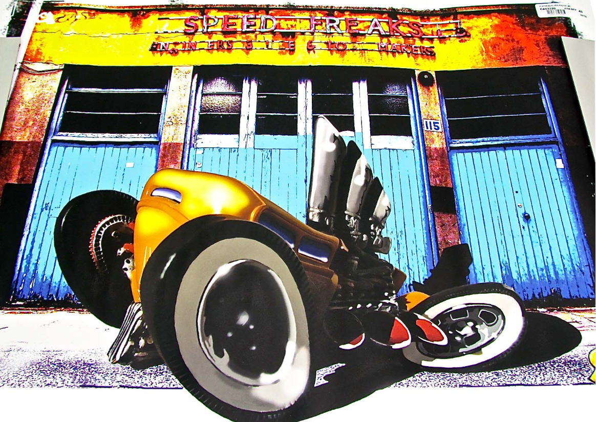 400 X FLATHEAD FLYER POSTER