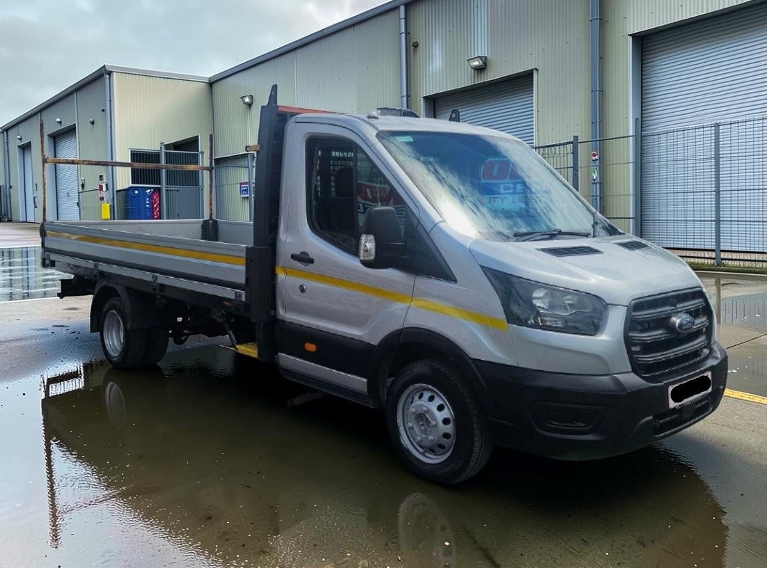 **(ONLY 86K MILEAGE)** 2022 FORD TRANSIT 350 LEADER ECOBLUE 1996CC DIESEL MANUAL CHASSIS CAB