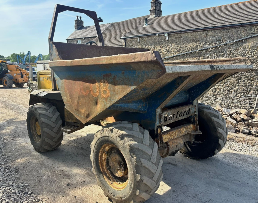 1997 BARFORD SX6000 6 TON STRAIGHT TIP DUMPER
