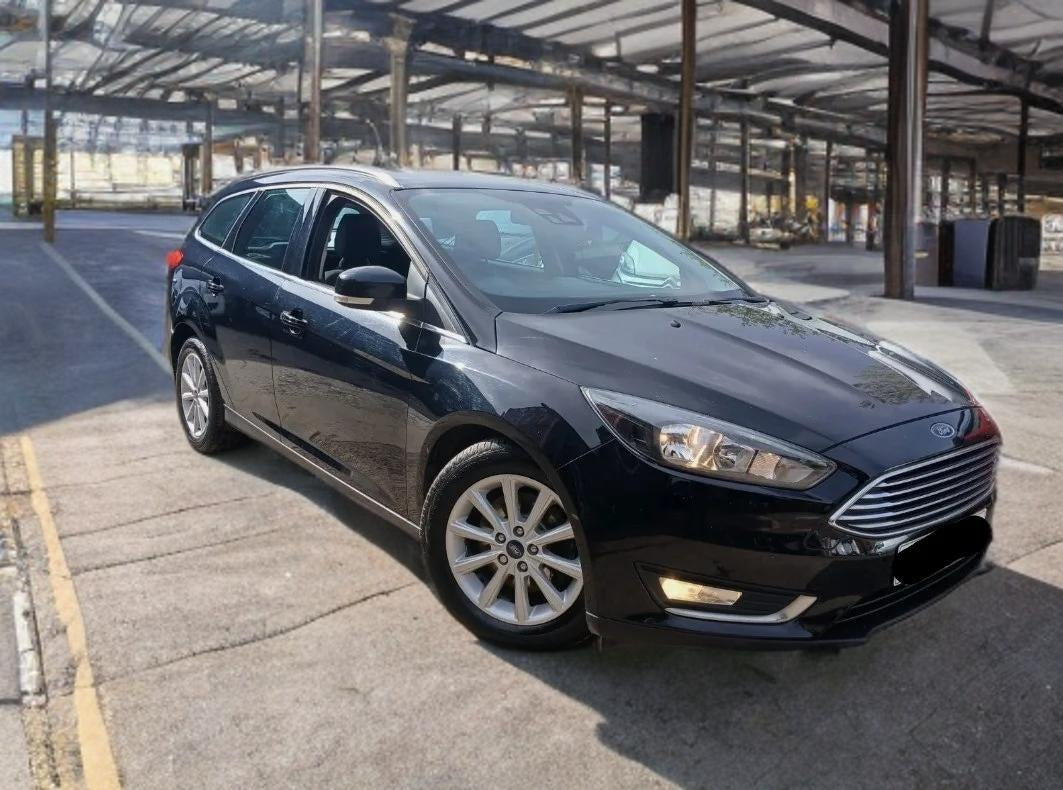 2017 FORD FOCUS 2.0 TDCI TITANIUM MANUAL DIESEL ESTATE BLACK 1997CC >>--NO VAT ON HAMMER--<<