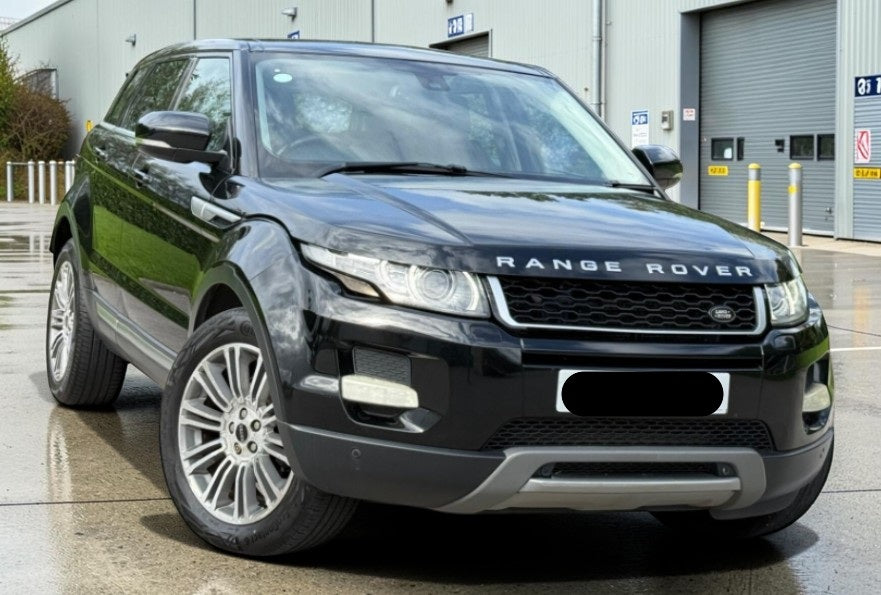 2012 LAND ROVER RANGE ROVER EVOQUE PRESTIGESD4 2.2 DIESEL MANUAL SUV BLACK >>--NO VAT ON HAMMER--<<