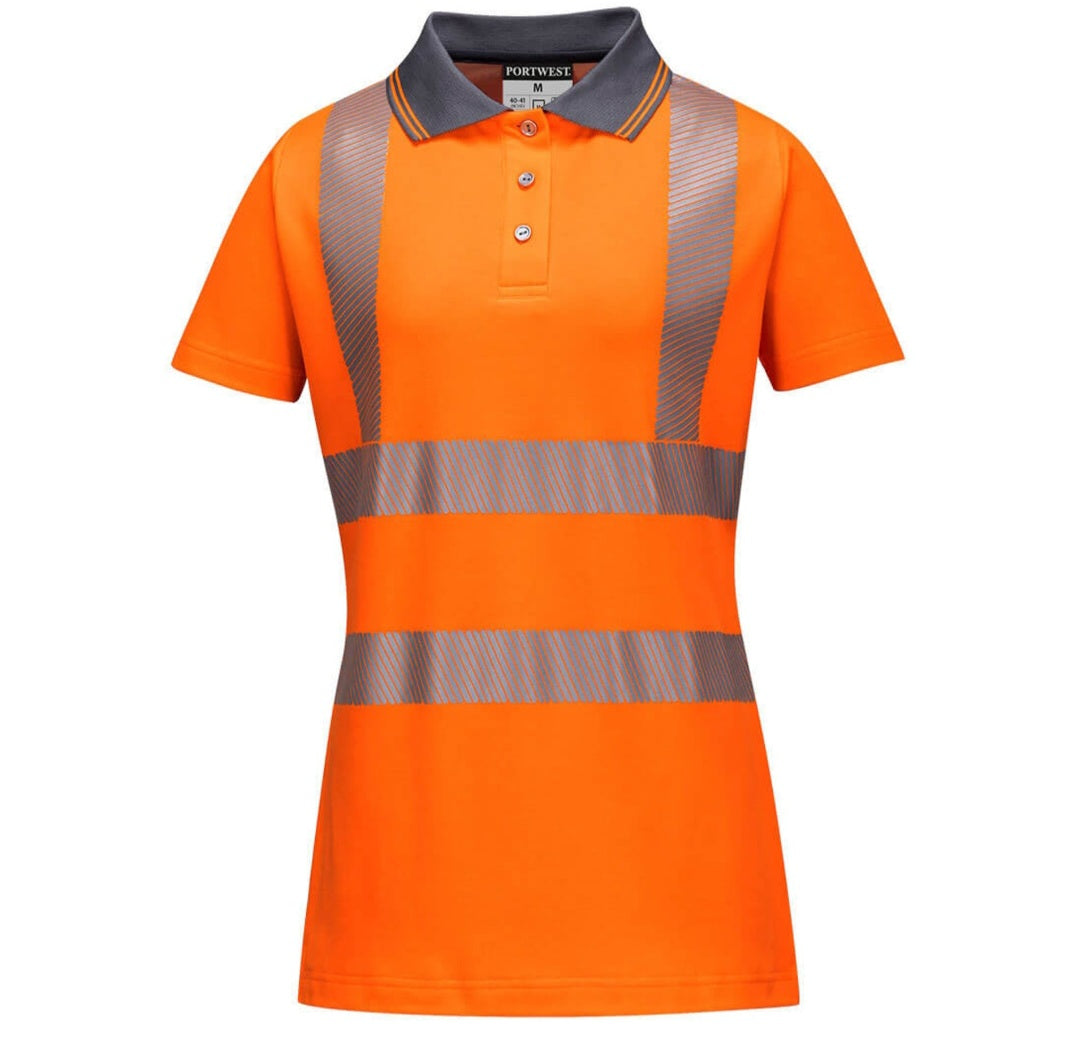 10X WOMENS HI VIZ TSHIRTS SIZE 8 TO 10