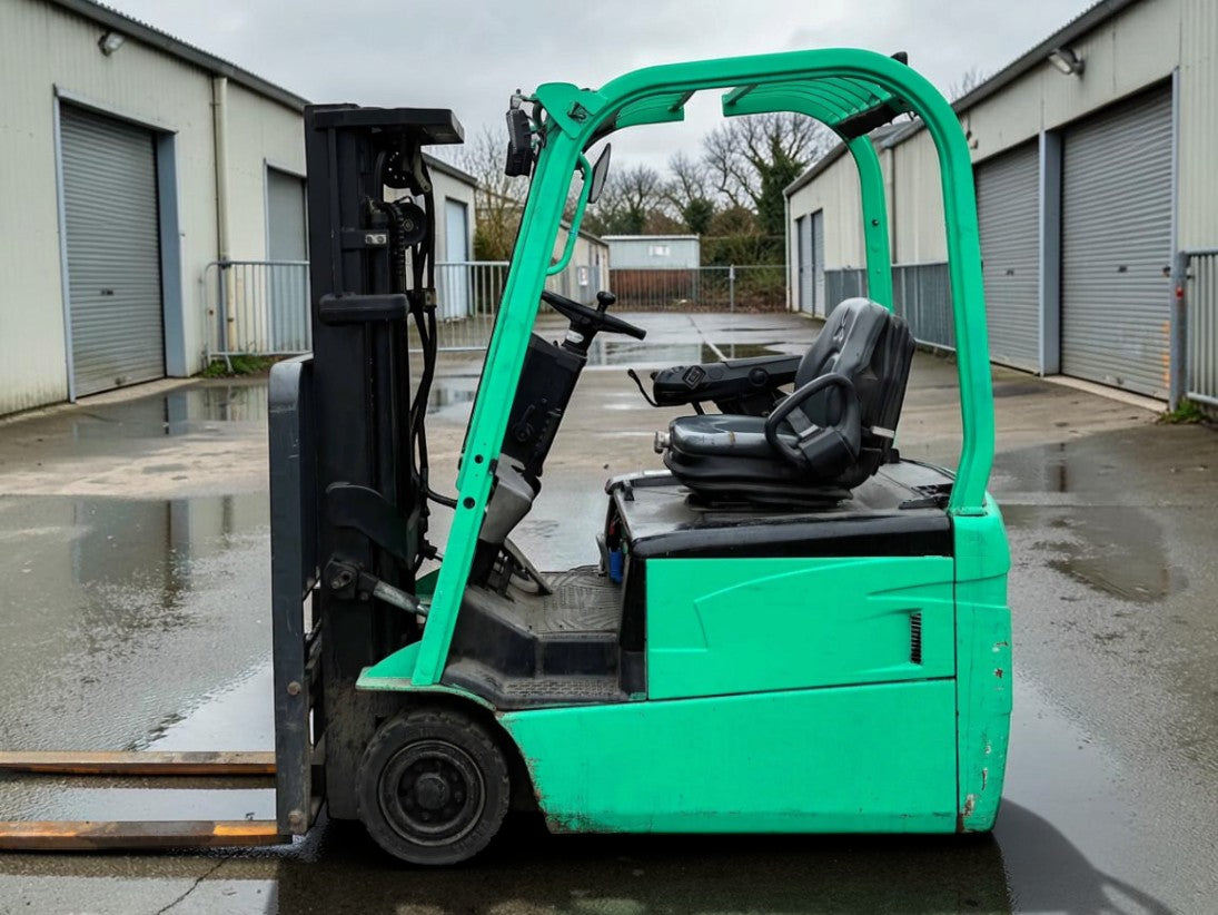 **(INCLUDES CHARGER)** 2009 MITSUBISHI ELECTRIC FORKLIFT FB16NT