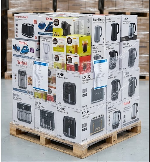 40+ MIXED RETURNS JOBLOT AIR FRYERS, KETTLES, TOASTERS, BLENDERS & COFFEE MACHINES