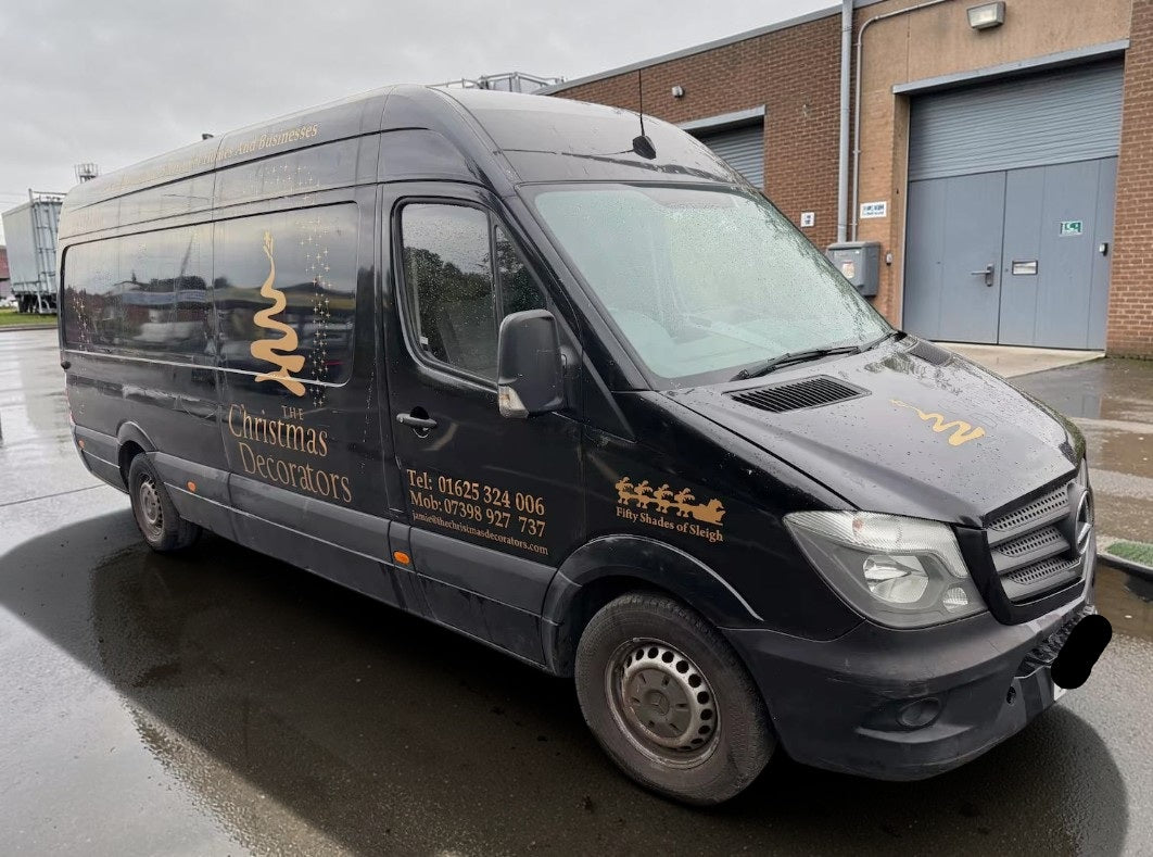 2016 MERCEDES-BENZ SPRINTER 314CDI L3H2 2143CC DIESEL MANUAL PANEL VAN BLACK