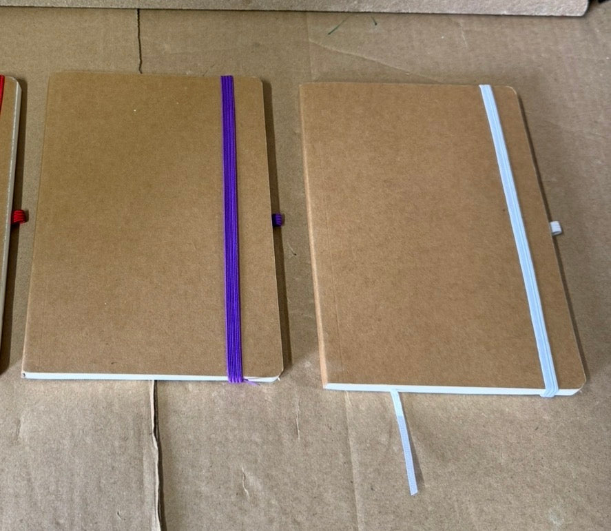 APPROX 5,000 B6 SIZE 80PAGE NOTEBOOKS WITH ELASTIC CLOSURE