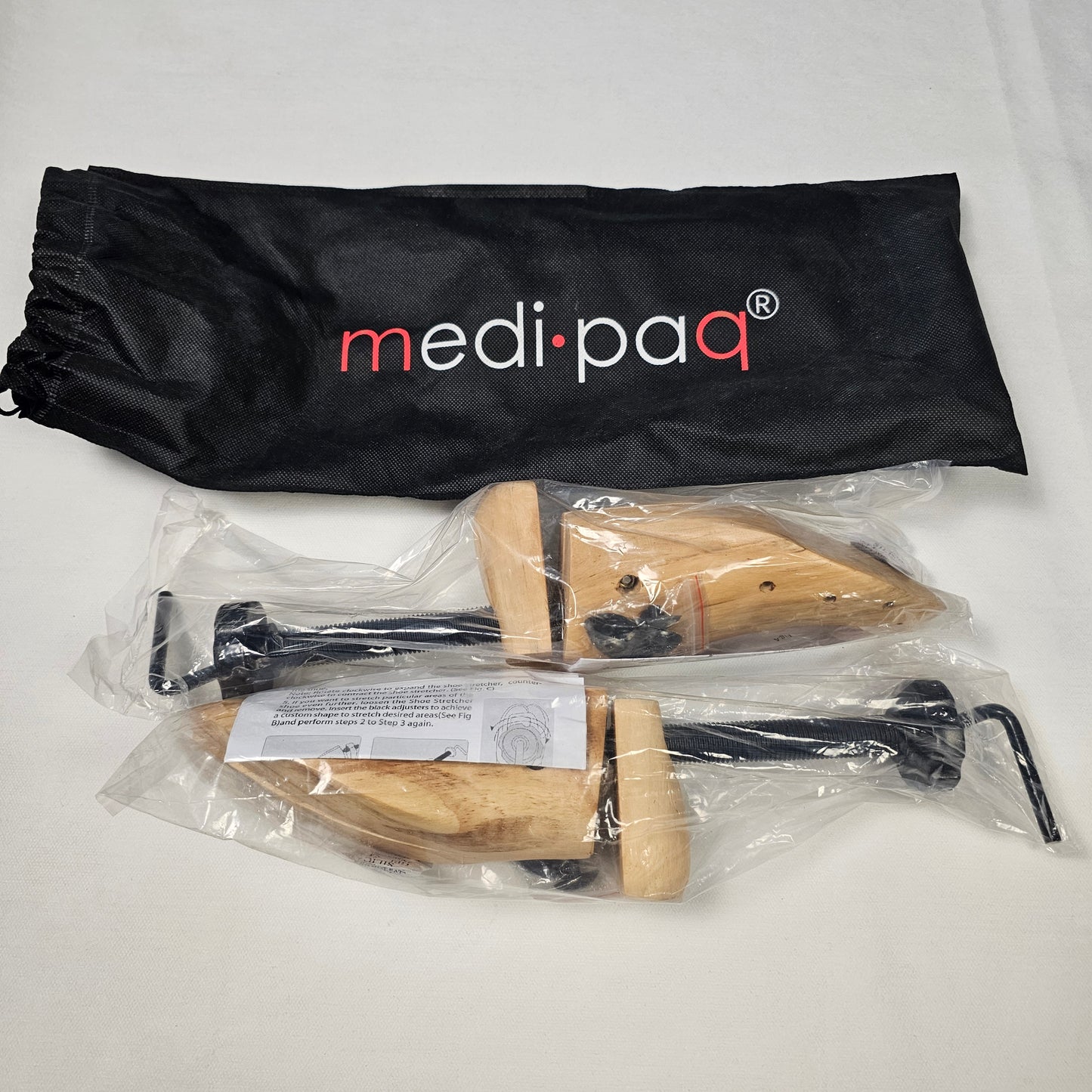 MEDIPAQ PREMIUM WOODEN SHOE STRETCHERS