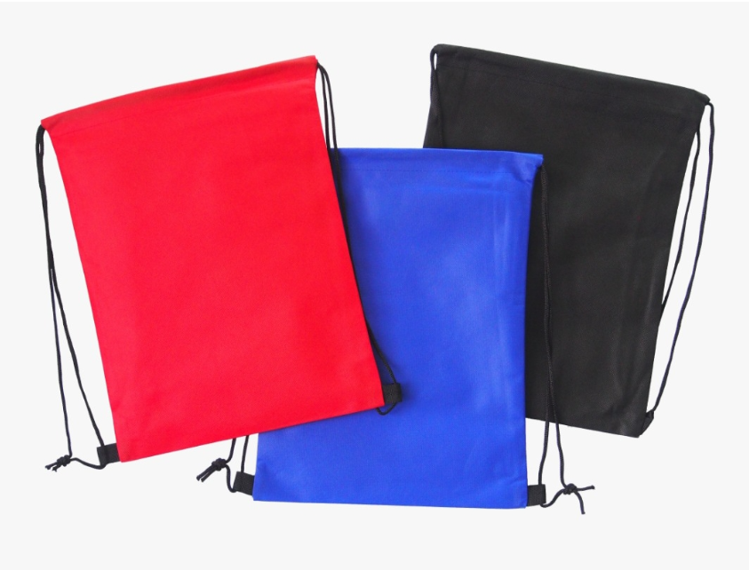 300 X NON WOVEN SPORTS DRAWSTRING BAG-BLUE