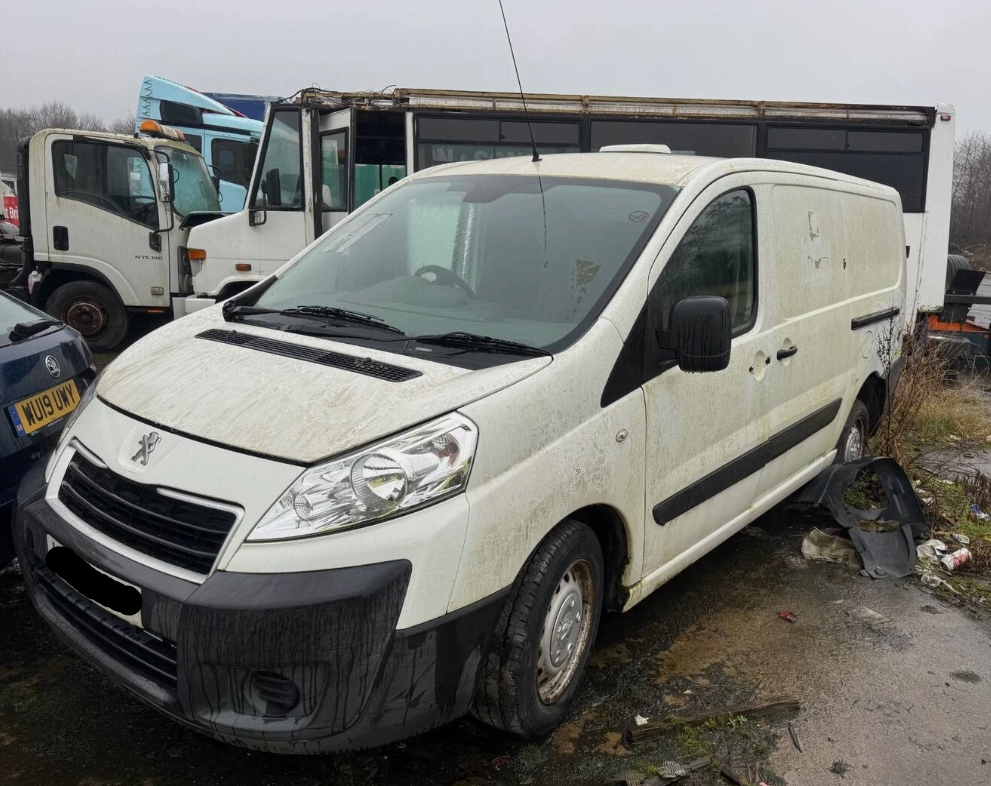 2013 PEUGEOT EXPERT 1200 L2H1 HDI 1560CC DIESEL MANUAL PANEL VAN WHITE