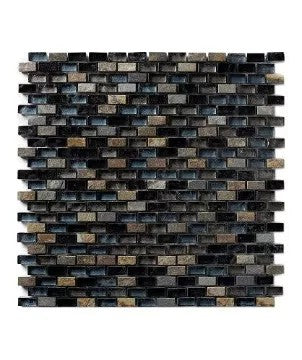 20 BXS ERIS SLATE MOSAIC TILE SHEETS 28.8 X 29.0 CM.