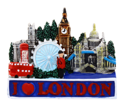 288 X FRIDGE MAGNET I LOVE LONDON