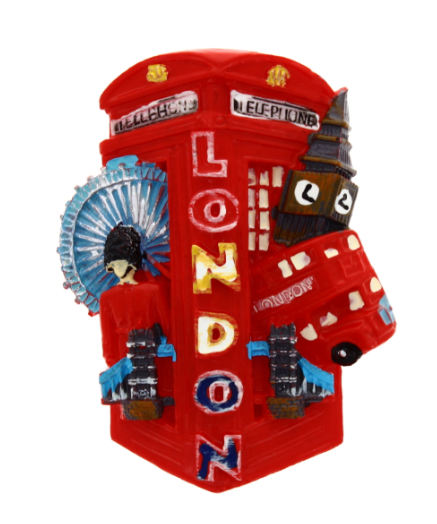 288 X FRIDGE MAGNET PHONE BOOTH GUARD BUS