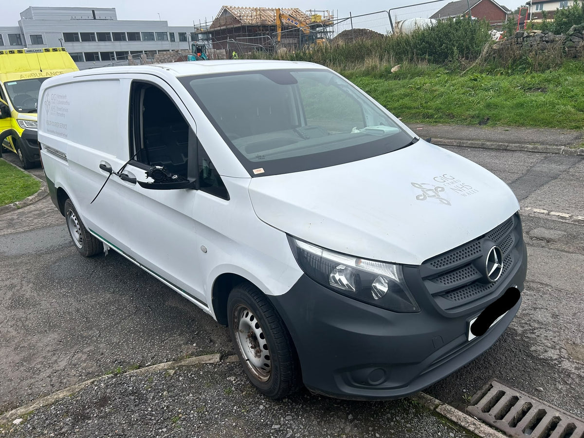 2018 MERCEDES-BENZ VITO 114 BLUETEC L1H1 2143CC DIESEL MANUAL PANEL VAN WHITE