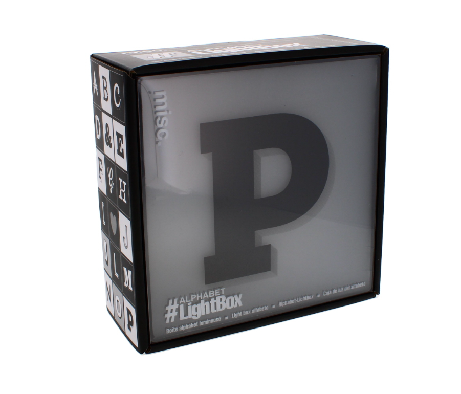 120 X ALPHABET LIGHT UP BOX P