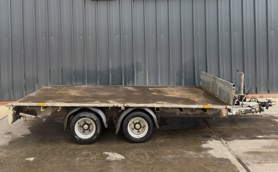 2020 IFOR WILLIAMS LM125GHD 3.5 TONNE FLATBED TRAILER