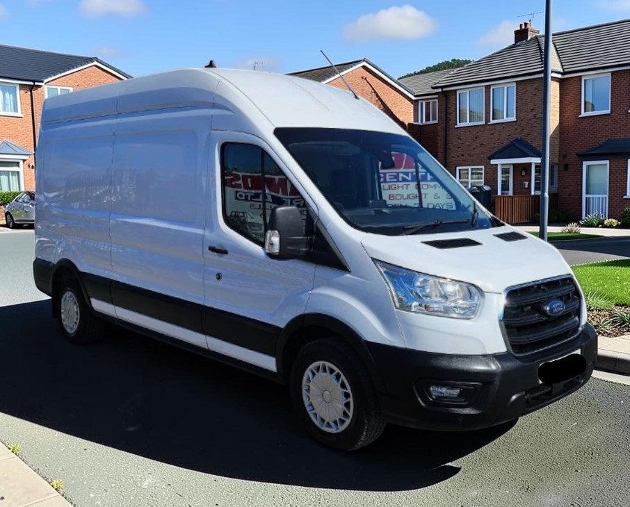 **(ONLY 57K MILEAGE)** 2022 FORD TRANSIT 350 TREND ECOBLUE L3H3 1996CC DIESEL MANUAL PANEL VAN WHITE