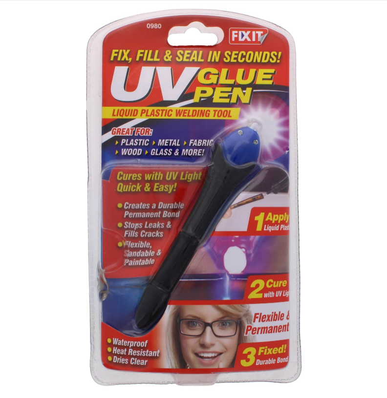 96 X GLUE UV LIGHT QUICK FIX LIQUID REPAIR TOOL