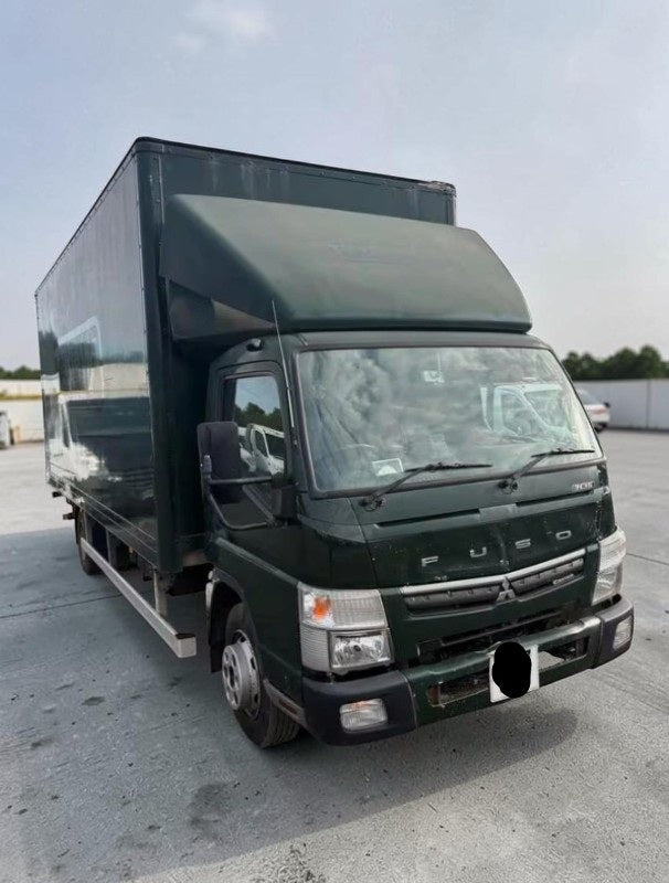 **(ONLY 109K MILEAGE)** 2017 MITSUBISHI FUSO CANTER 7C15 47 3.0 DIESEL XLWB LUTON GREEN