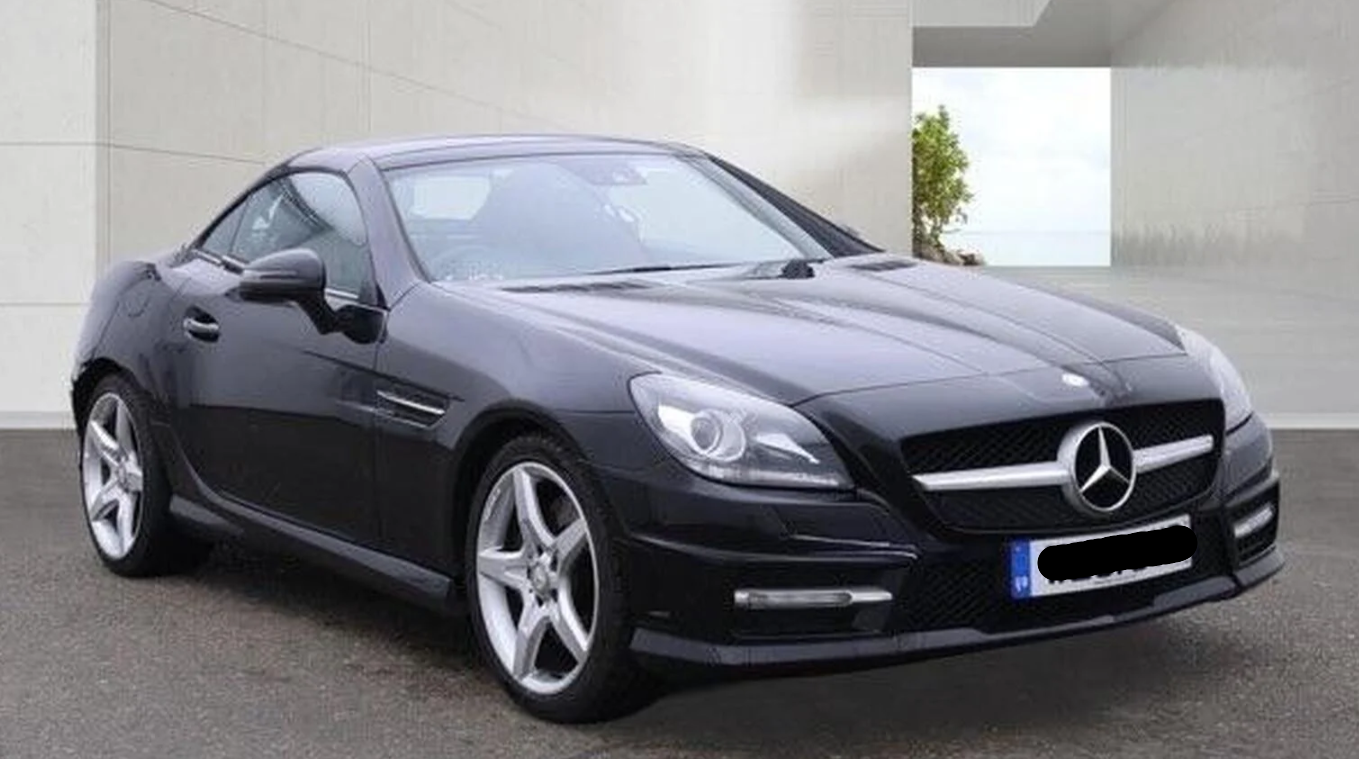 **(ONLY 90K MILEAGE)**2011 MERCEDES-BENZ SLK200 AMG SPORT ED125 1.8 PETRO >>--NO VAT ON HAMMER--<<