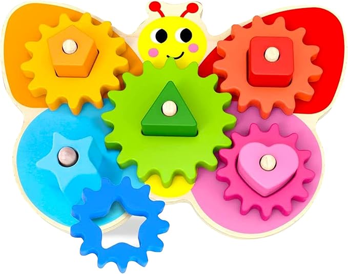 PALLET CONTAINING 560 BUTTERFLY GEAR GAME WOODEN TOY FOR TODDLERS
