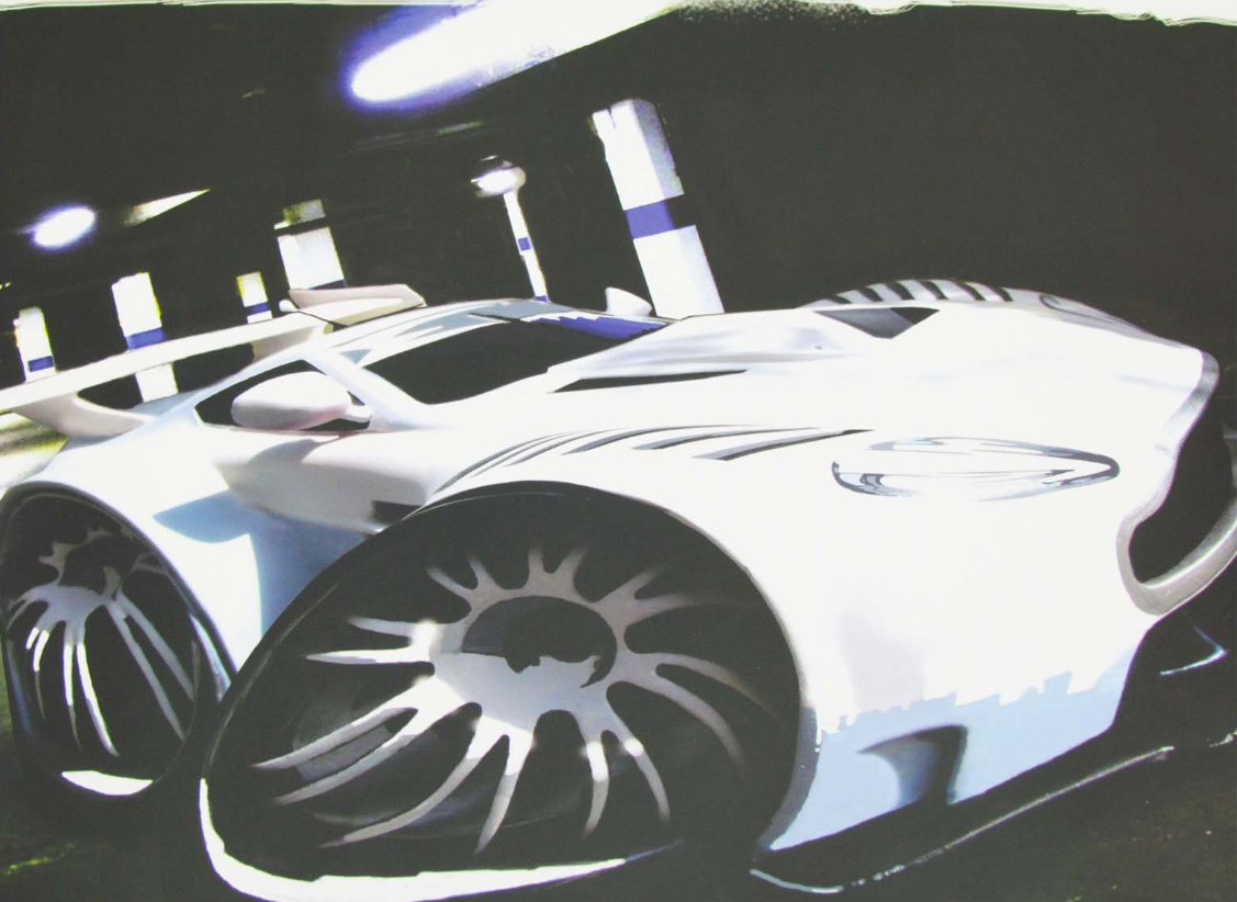 400 X TRACK AD-VANTAGE POSTER