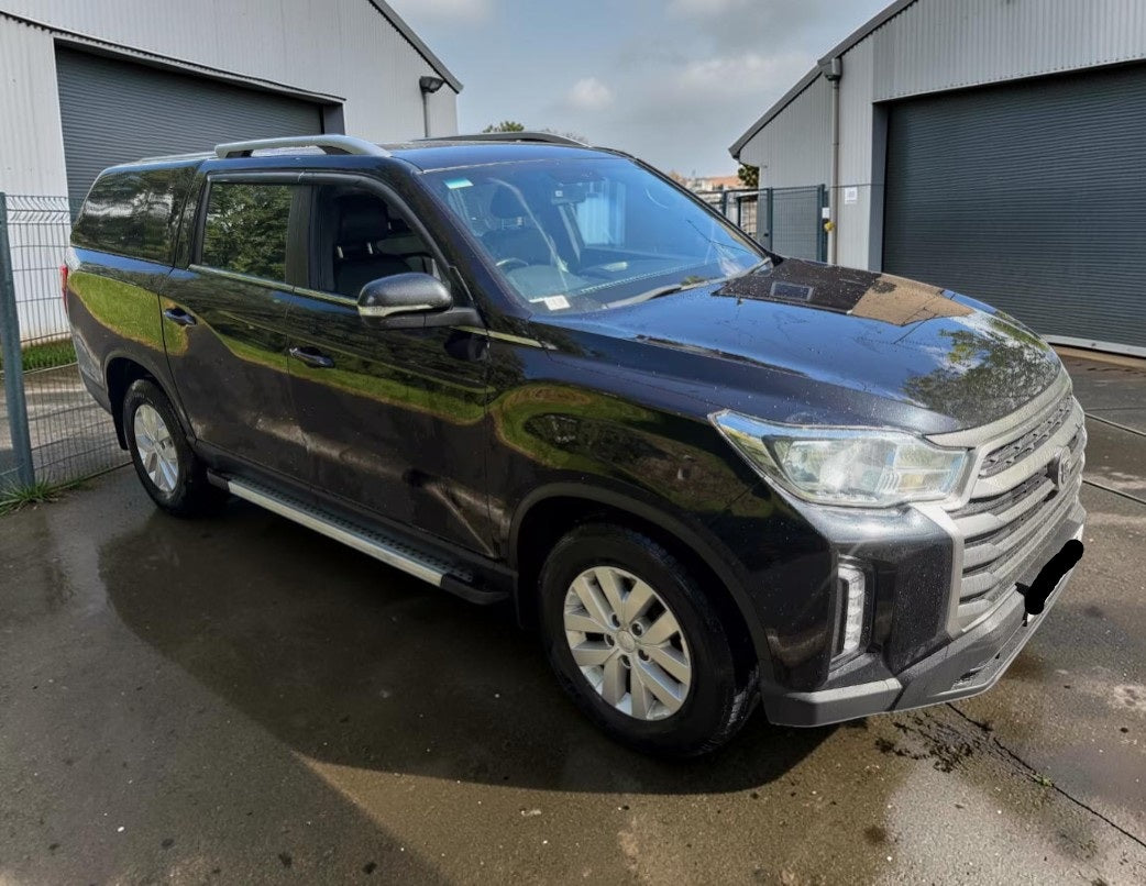 2021 SSANGYONG MUSSO REBEL AUTO 2157CC DIESEL AUTOMATIC PICK UP BLACK