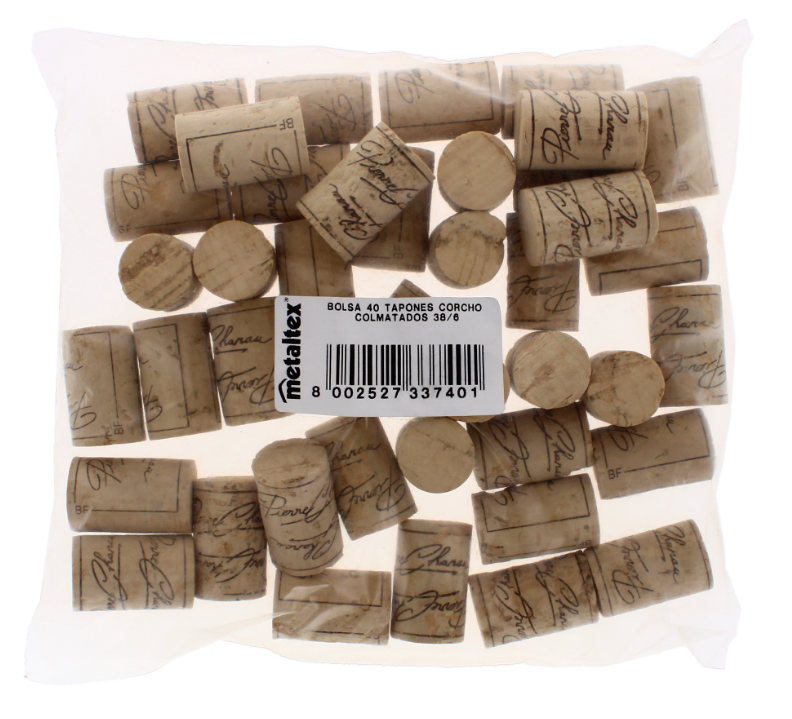 40 X 40 PCS BOTTLE CORK STOPPER NO CARD