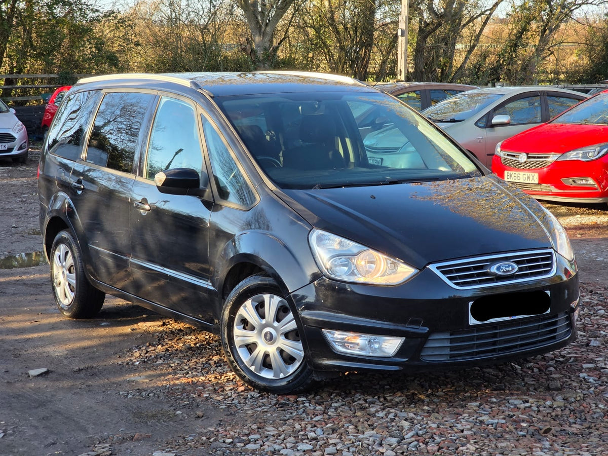 2015 FORD GALAXY ZETEC TDCI AUTO 1997CC DIESEL MPV BLACK >>--NO VAT ON HAMMER--<<