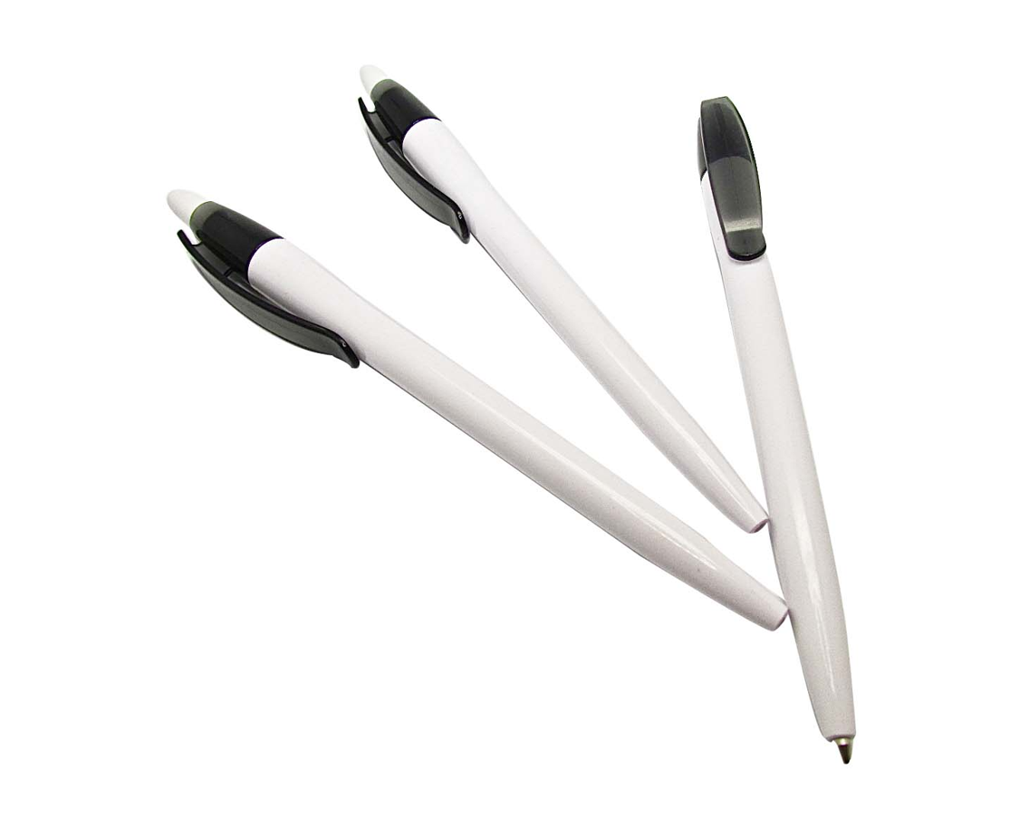 1500 X BALLPEN SPACER WHITE & BLACK