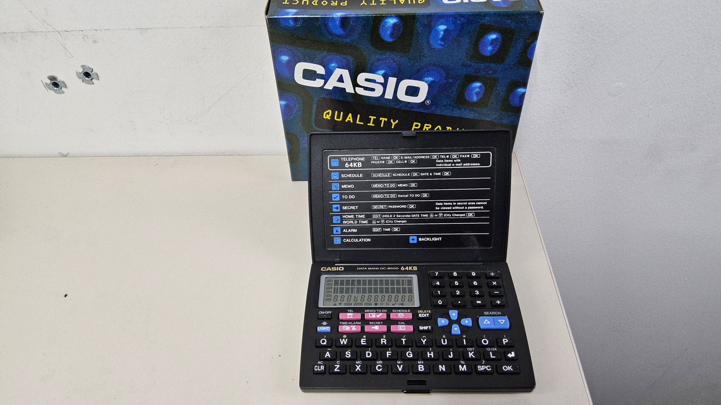 BOX OF 20 PC DATA BANK CASIO DC-8500