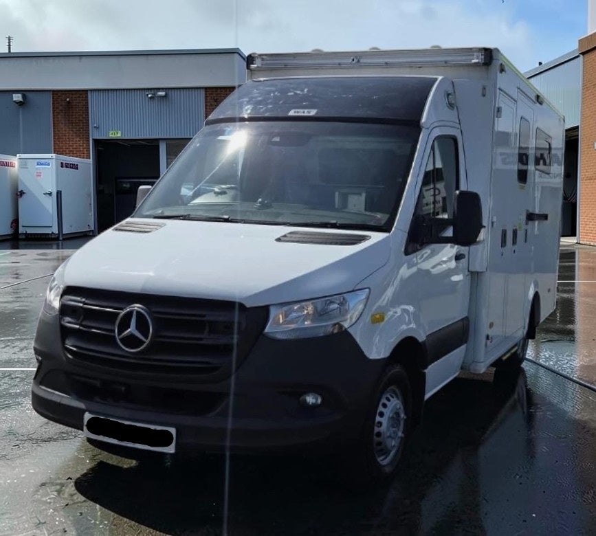 2019 MERCEDES-BENZ SPRINTER 519 CDI AUTO 3.0 DIESEL CHASSIS CAB WHITE >>--NO VAT ON HAMMER--<<