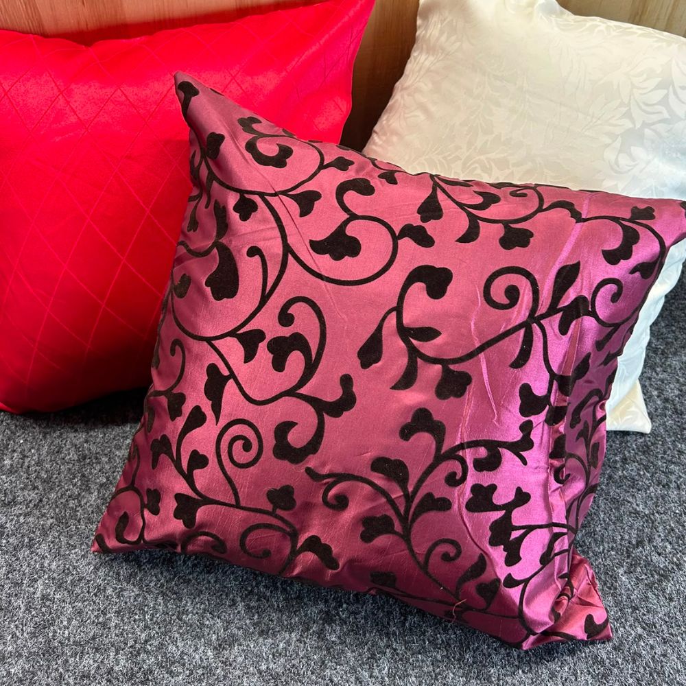 X200 MIX COLOUR & DESIGN CUSHION COVERS 16X16" 40X40CM QUALITY FABRIC & ZIP