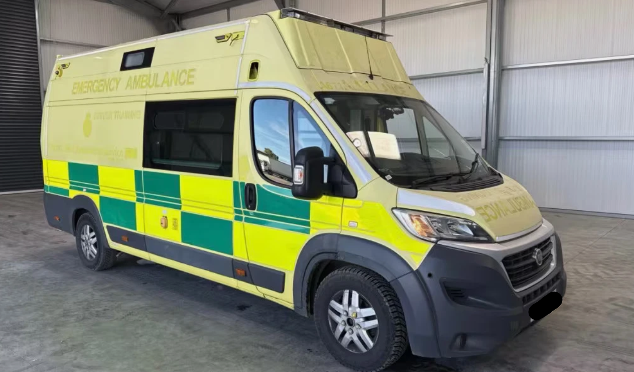 2015 FIAT DUCATO 42 MAXI MULTIJET POWER 2999CC DIESEL MANUAL AMBULANCE, YELLOW