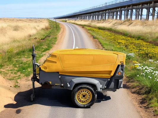 ATLAS COPCO XAS67 ROAD TOW COMPRESSOR (2010)