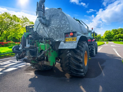 2001 JOSKIN COBRA 11500 LITRE VACUUM TANKER – REAR LINKAGE SLURRY SPREADER