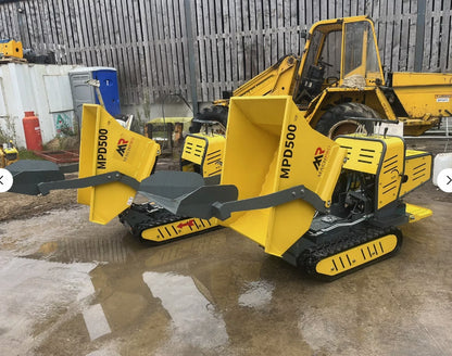 ** BRAND NEW ** 2024 MACHPRO MPD500 500KG MINI TRACKED SELF-LOADING DUMPER