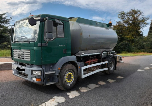 2008 MAN ERF TGM 18.240 12,000L TANKER TRUCK >>--NO VAT ON HAMMER--<<