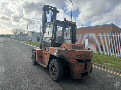 2007 NISSAN ZWF05H70U DIESEL FORKLIFT – 7,000 KG CAPACITY