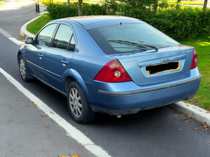 2003 FORD MONDEO ZETEC – BLUE, MANUAL, PETROL