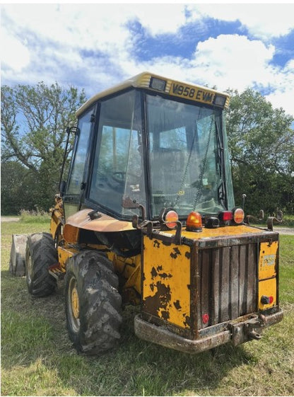 JCB 2CX AIR MASTER BACKHOE LOADER - WHEELED LOADER WITH COMPRESSOR