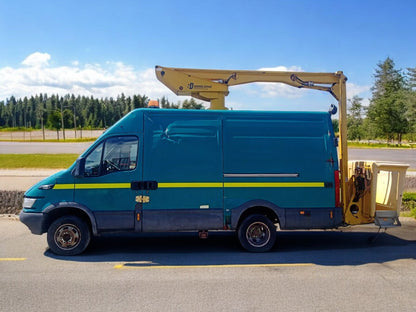 2006 IVECO CHERRY PICKER – SCISSOR LIFT ACCESS PLATFORM (MEWP), VAN MOUNT