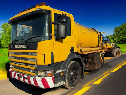 1998 SCANIA 124L 360HP VACUUM TANKER WAGON