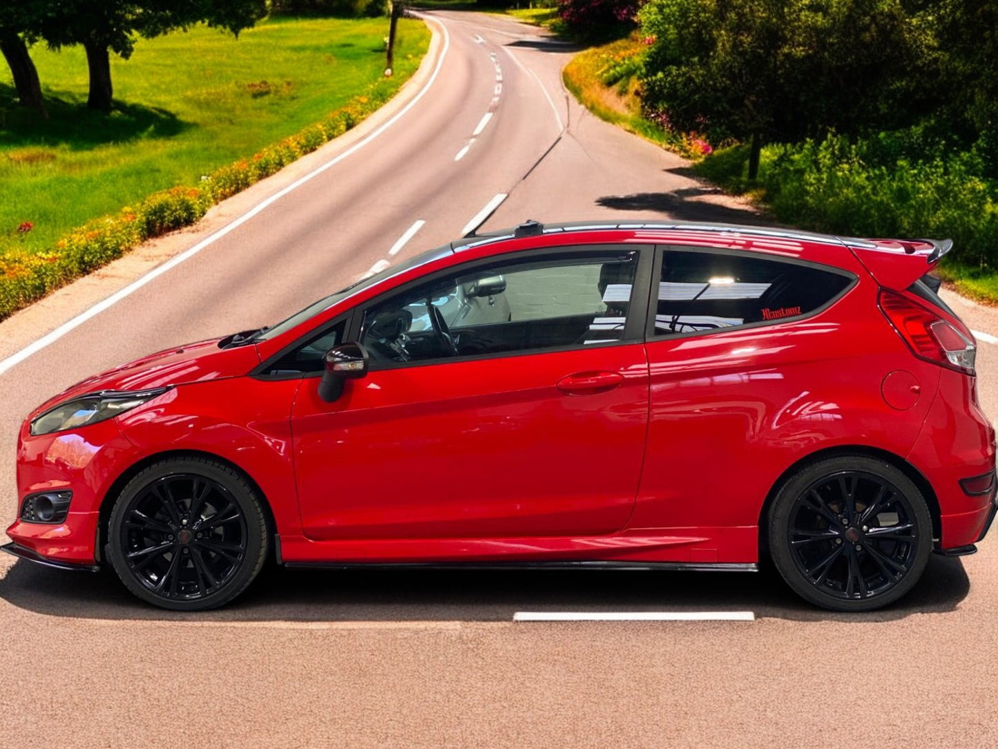 2016 FORD FIESTA 1.0T ECOBOOST ZETEC S RED EDITION >>--NO VAT ON HAMMER--<<